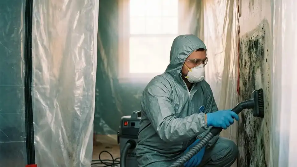 Mold Remediation work in a Detroit property